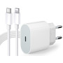 Kit Chargeur Rapide pour iPhone Câble USB-C / Lightning 20W - 7Repare