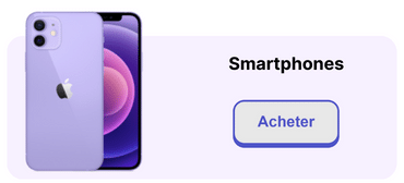 Smartphone d'occasion ou reconditionné